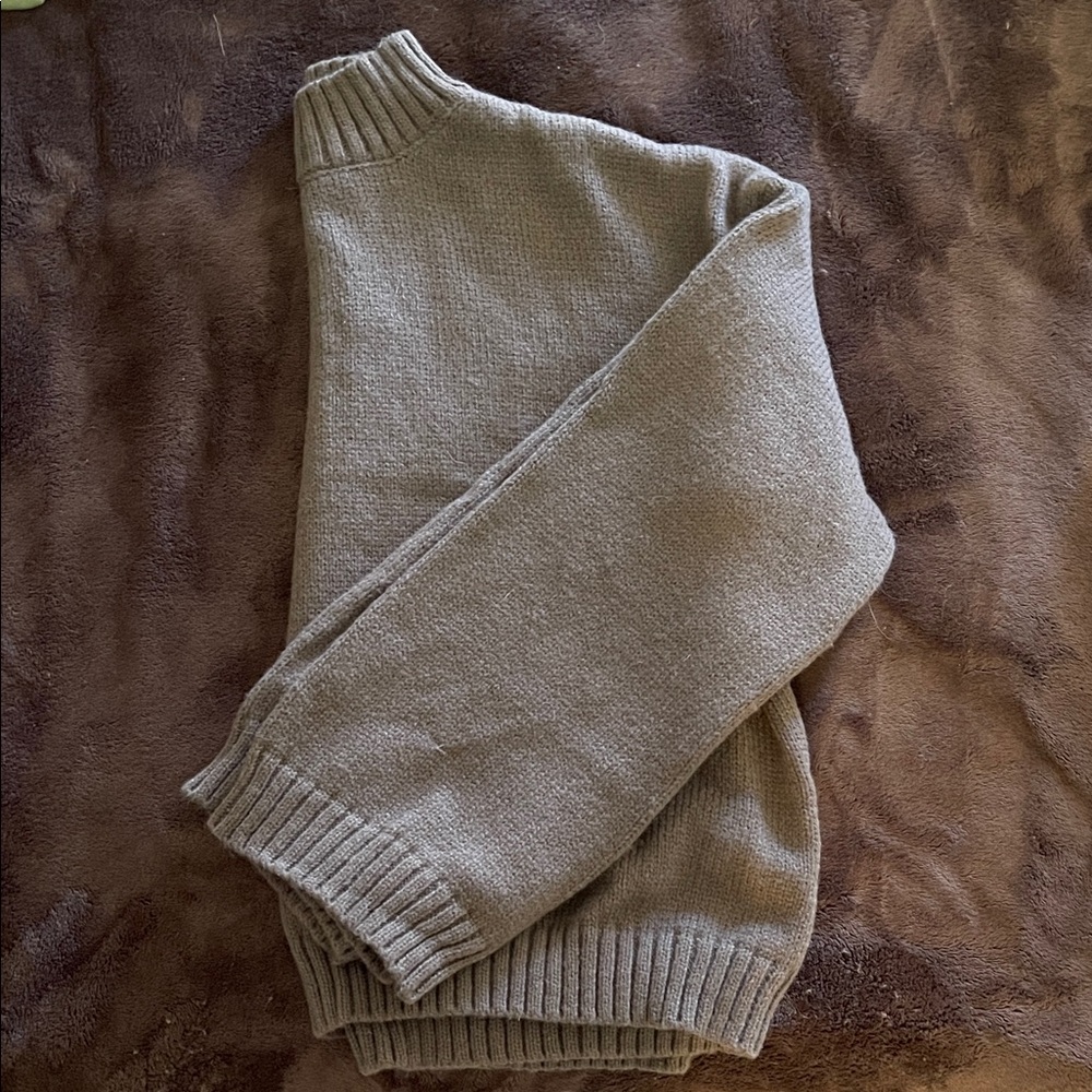 Cozy Brown Knit Sweater